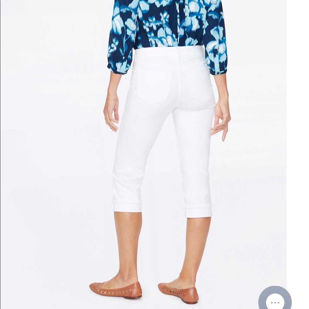NYDJ Marilyn Straight Crop Cuff Jeans - Picture 2 of 14